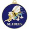 SEABEES Logo Keychain Military Key Ring Collectible Gifts Men Women Veterans